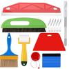 Comprehensive 7 Pieces Wallpaper and Paint Tool Set Convenient for Home Improvement and Professional Casual Use