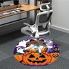 1 Stück Garfield Halloween Büro Runder Teppich, Unter Bürostühlen Schlafzimmer Wohnzimmer Heimdekoration a0926027