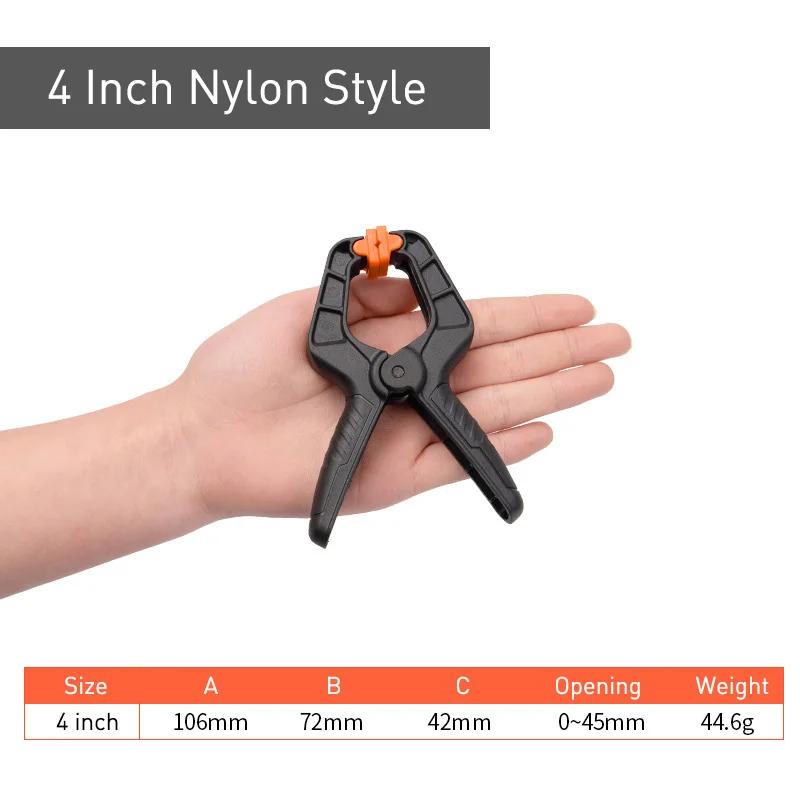 4/6/9inch Clamps For Woodworking Nylon A Clip Spring Retainer Hand Tools And Accessories