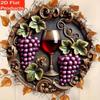 Vintage Grape Vine Metal Wall Art Home Decor