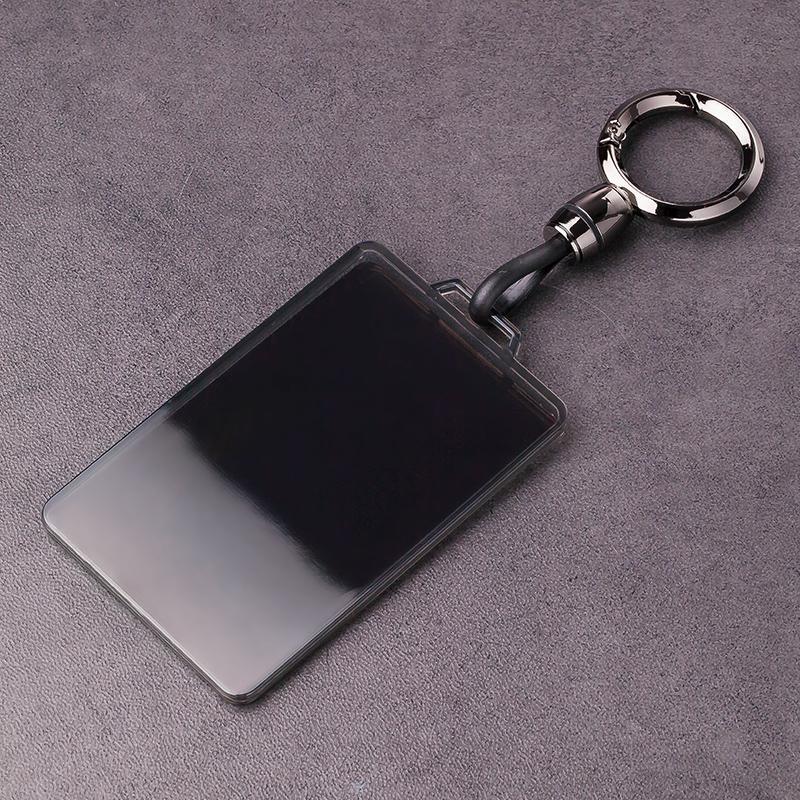 Tesla Model 3/Y/X Transparent Card Key Case with Buckle