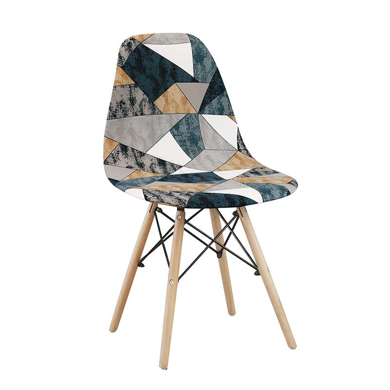 Drucken Shell Stuhl Abdeckung Stretch Esszimmer Stuhl Abdeckungen Nordic Stil Skandinavischen Günstige Sitzbezüge Stühle Für Home Hotel Küche