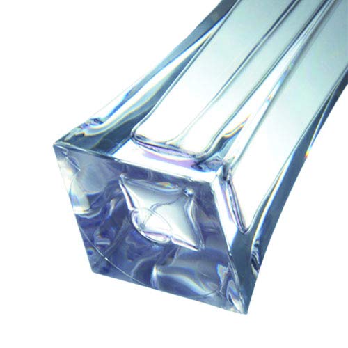 FOYER Unbreakable Vase, Stylish Polycarbonate, 19 Cm Tall, 6 Cm Wide, Small, Product Number 2300121