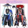 Kunikuzushi Genshin Impact Poliéster Eva Fantasia Peruca Chapéu Conjunto Xs-3xl