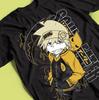 Tričko Soul Eater, Tričko Anime Maka Albarn Black Star, Grafické Tričko Japonské Mangan, Oblečení s Vaporwave Estetikou, Dárek pro Otaku, Unisex Tričko