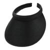 Women Summer Empty Top Visors Sun Hat Simple Solid Color Wide Brim Sunscreen Cap Female Outdoor Adjustable Travel Beach Hats