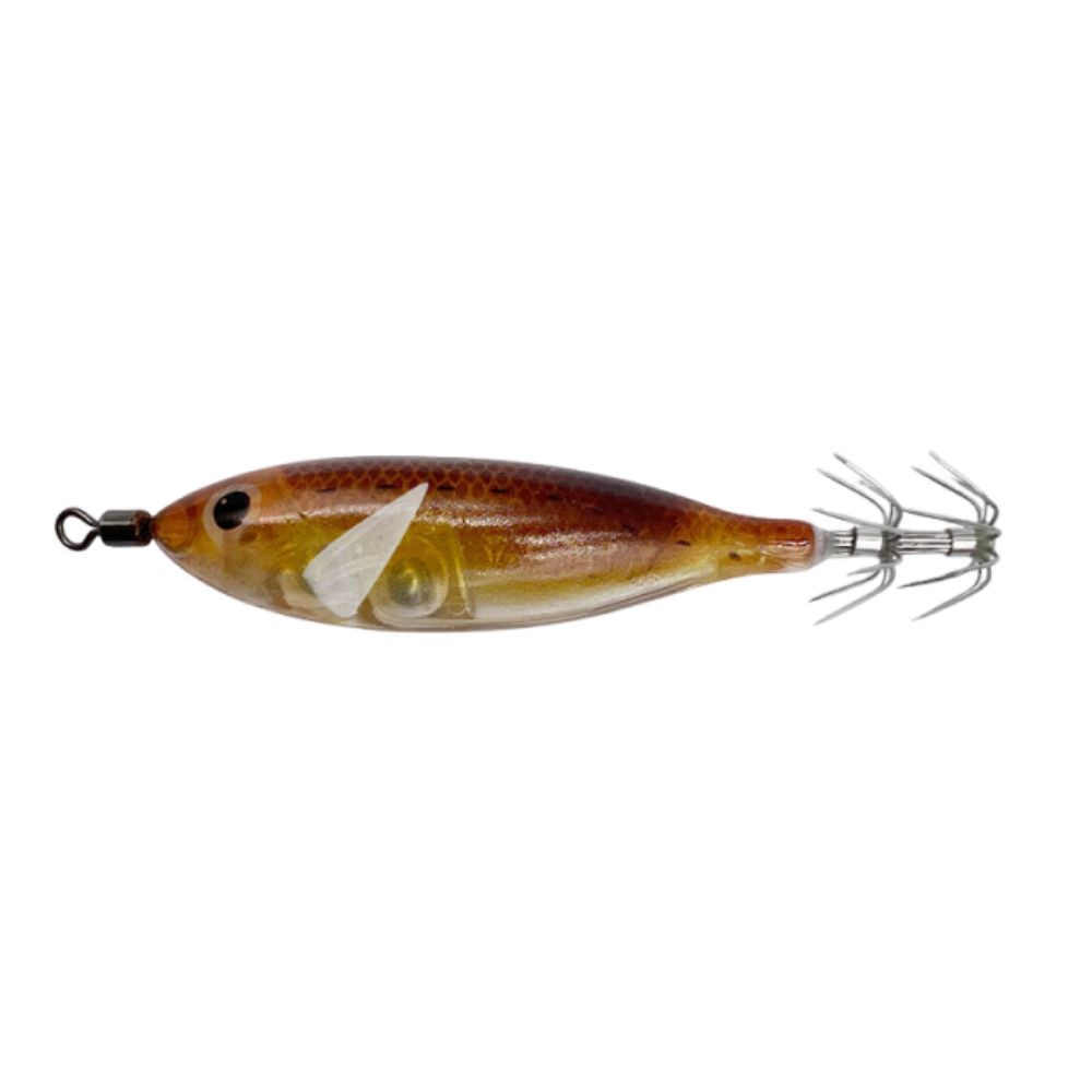 2Pcs Glow-in-the-dark Squid Trolling Lure Artificial Bait Horizontal Squid Lure Night Fishing