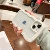 Fashion Cute Transparent Wave Phone Case For iPhone 14 Case For iPhone 11 12 13 14 Pro Max XR XS Max X 7 8 14 Plus Clear Cover