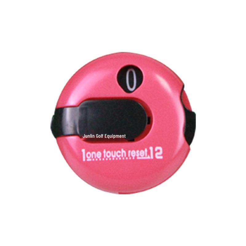 Golf Score Zähler Hut- & Handschuhclip - Ein-Knopf-Reset Turnier Schlagwerkzeug