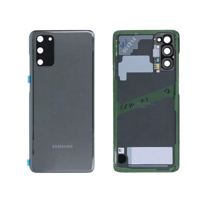 Original Grey Rear Glass Battery Cover For Samsung Galaxy S20 (G980F), S20 5G (SM-G981B)
