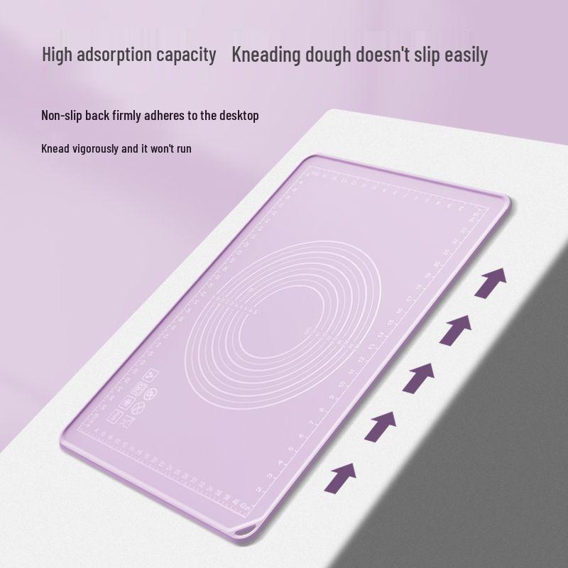 Large Silicone Kneading Mat - Food Grade, Thick, Multipurpose for Baking and Dough