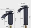 Stainless Steel Basin Faucet Square Hot and Cold Dual-use Household Bathroom Kitchen Faucet