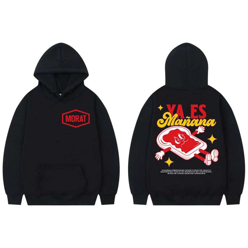 Morat Yem World Tour 2026 Merch Hoodies Unisex Fashion Y2k Oversized Pullovers High Quality Fleece Long Sleeve Sweatshirts