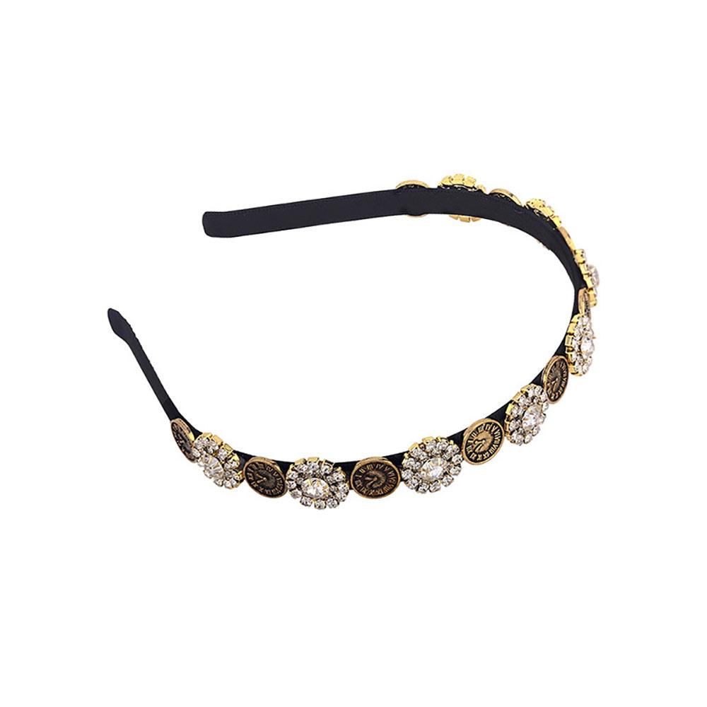 Clock Women Retro Headdress French Hair Accessories Hair Band Headwear Headband Hair Hoop