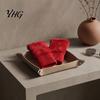 Winter Warm Fleece Lined Mittens 1 Pair Fingerless Gloves, Half Finger Mittens, Ladies Gloves Soft Fuzzy Thermal for Driving Writing Typing Flip Top