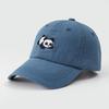 Versatile retro baseball cap spring and summer sweet cute embroidered hat women's outdoor sports cap sun hat