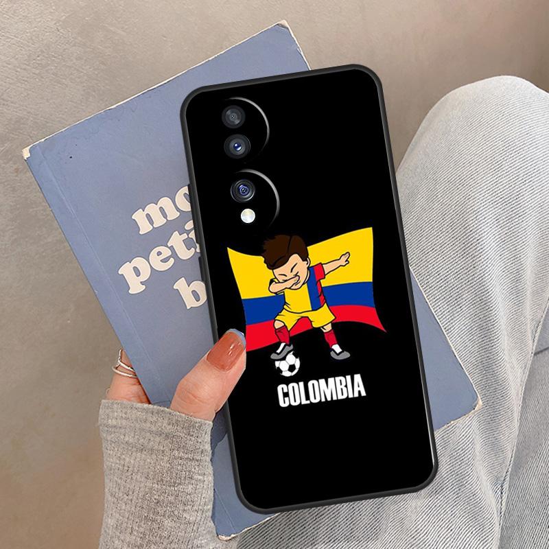 Colombia Flag Football For Honor Magic 7 6 5 8 Pro Case For Honor Win RT X9d X9c X9b X9a X8c X8b 70 90 200 400 Lite
