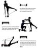 Multifunctional Pilates Bar: Home Fitness Yoga Equipment with Resistance Band for Elastic Exercise & Butt Lift