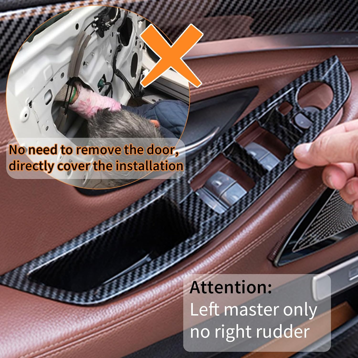 Крышка панели внутренней дверной ручки — фото 8