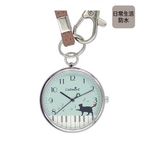 IWAWP catmint Piano Cat Strap Watch N04123A-0 GR Women's Pocket Watch