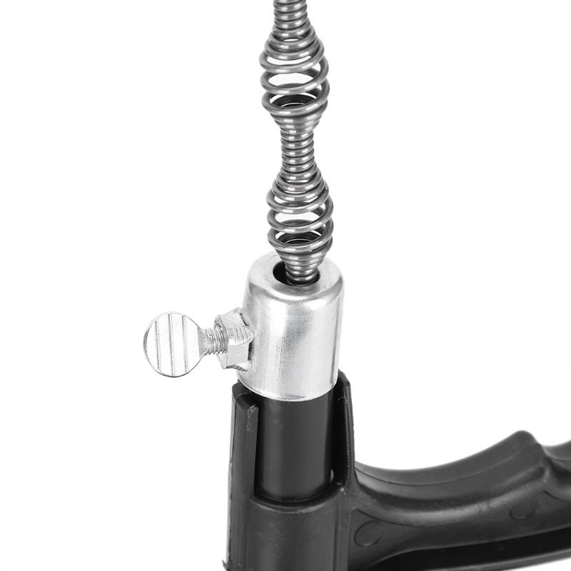 Drain Cleaner Sewer Toilet Dredge Hand Tool Toilet Plunger Pipe Clog Remover
