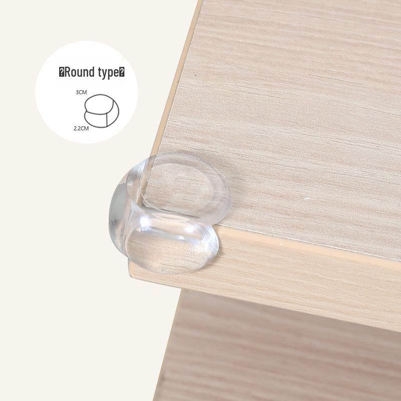 Child-Safe Silicone Corner Protectors for Glass Tables and Chairs