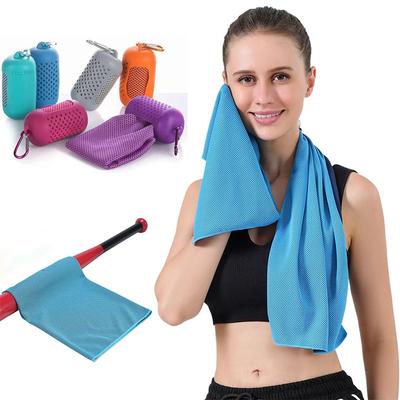 Swimming Towels Summer Sweat Absorbing Quick-dry 30x90cm Outdoor Activities Sport Beach Yoga Cool Chill Water Towels Gym Fitness