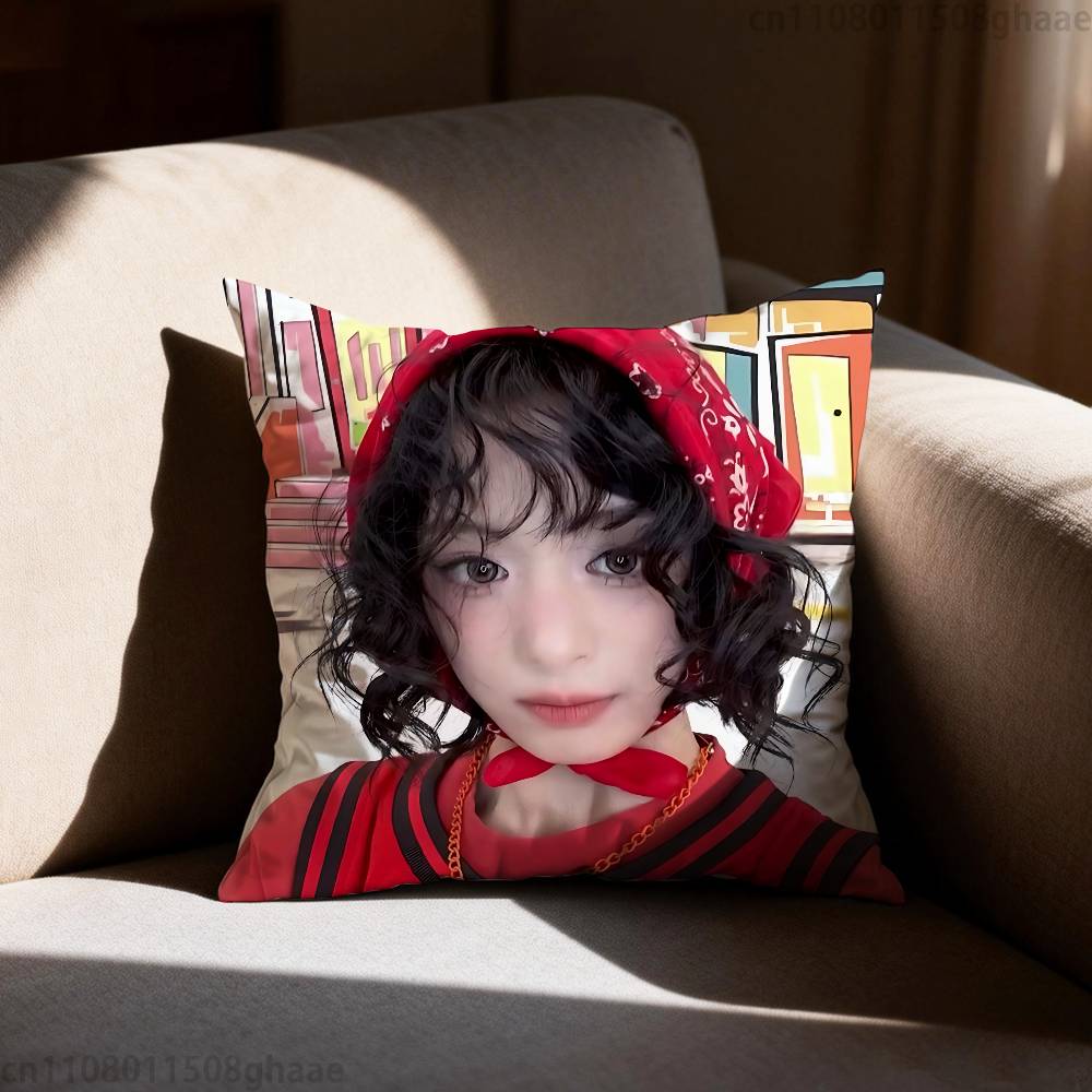 Cute Singer AAhyeon Pillowcase Casual Style Decoration Suitable for Home Decoration Excluding Pillow Core