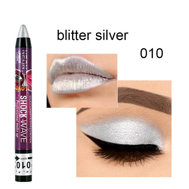 36 Colors Long -Lasting Eyeshadow Pencil Waterproof Pigment Blue Brown Black Eyeliner Pen Women Fashion Color Eye Makeup Cosmetic