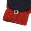 Fashion Flipped Cover Knitted Glove Thickening Gloves Half-finger Gloves Winter Warm Mittens