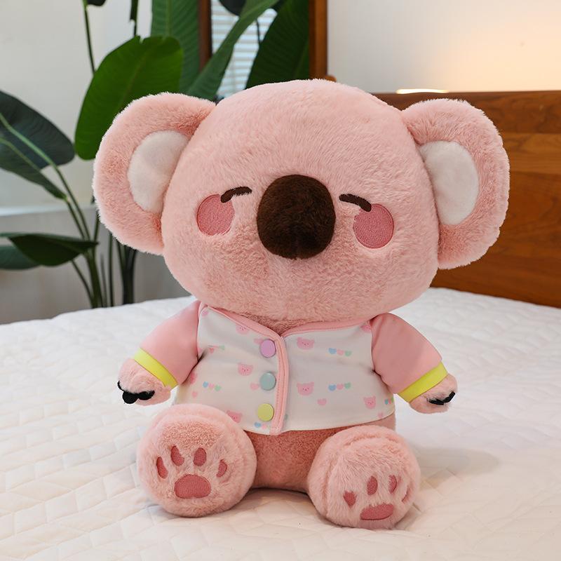 

Koala In Pink Clothes Plush Toy Cartoon Stuffed Dolls Decoration Gifts Kids 22cm/8.66in