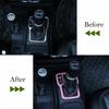 Pink Gear Shift Panel Trim Cover Accessories for Jeep Wrangler JL JLU JT 2018+