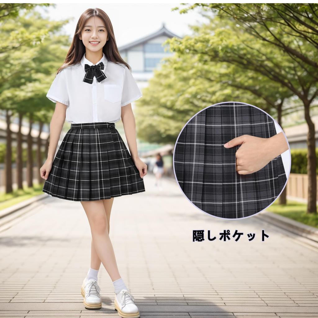 Moerstar Sailor Uniform Perfect for Schoolgirl and Including Short Long and Perfect for Amusement Entrance School and Cultural Festivals Short Sleeve