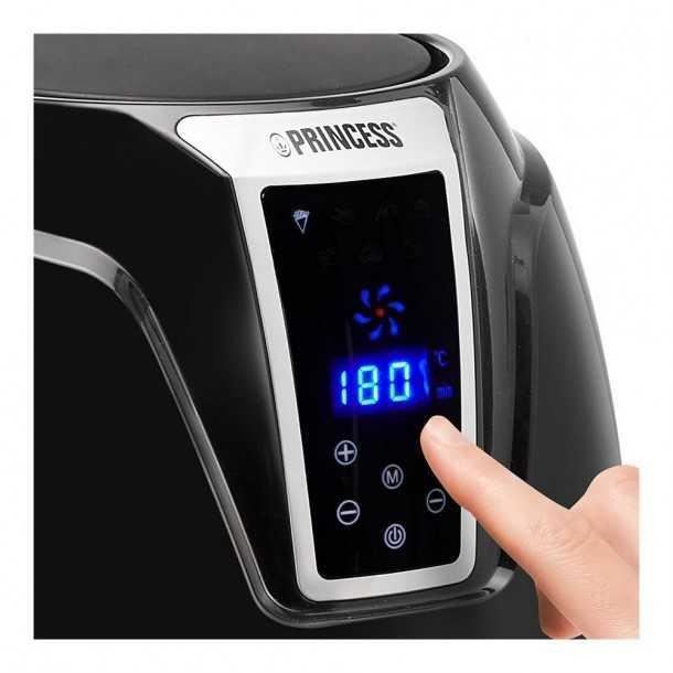 Friteuse - Princess - Aerofryer XL - 3,2 L - Température variable - Noir