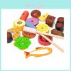 Wooden Simulation Barbecue Rack Cooking Family Interactive Children Toy Set For Interactive Parent Child Fun