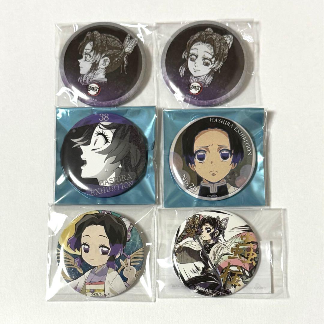 

[USED] Demon Slayer: Kimetsu no Yaiba Shinobu Kocho Interlude Artbook Foil-stamped Can Badge Hashira Exhibition Emo Can Moon Viewing Dining