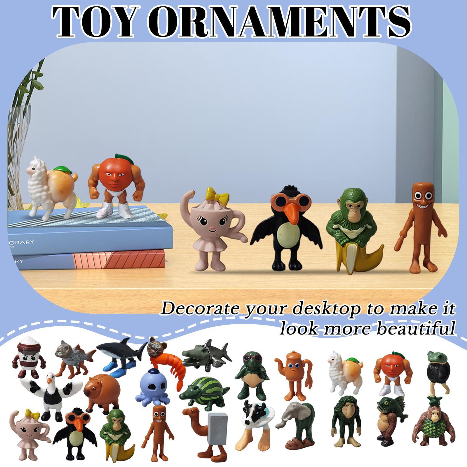 

Small Dolls Kit Ornaments Model Doll ABS Decoration Children s Toy Gift One Size