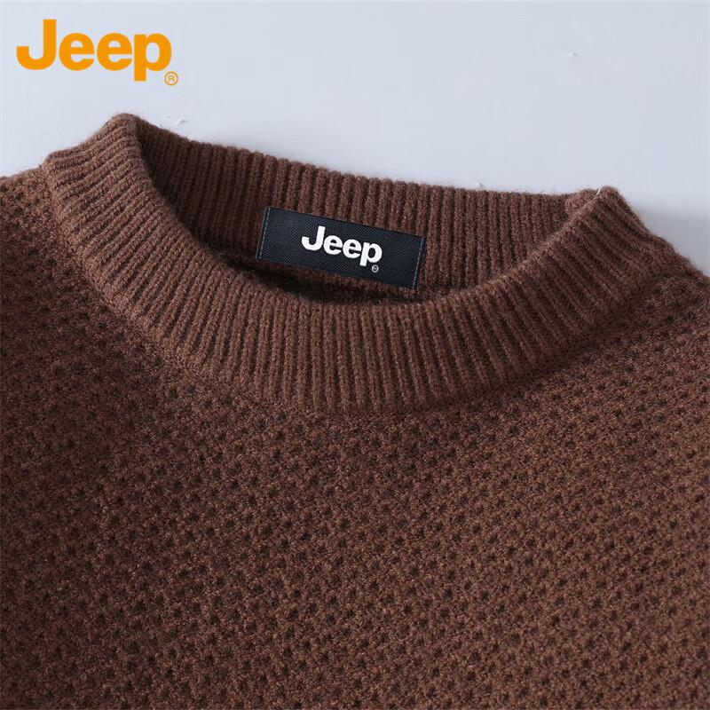 JEEP Men's Autumn/Winter Crew Neck Knit Sweater
