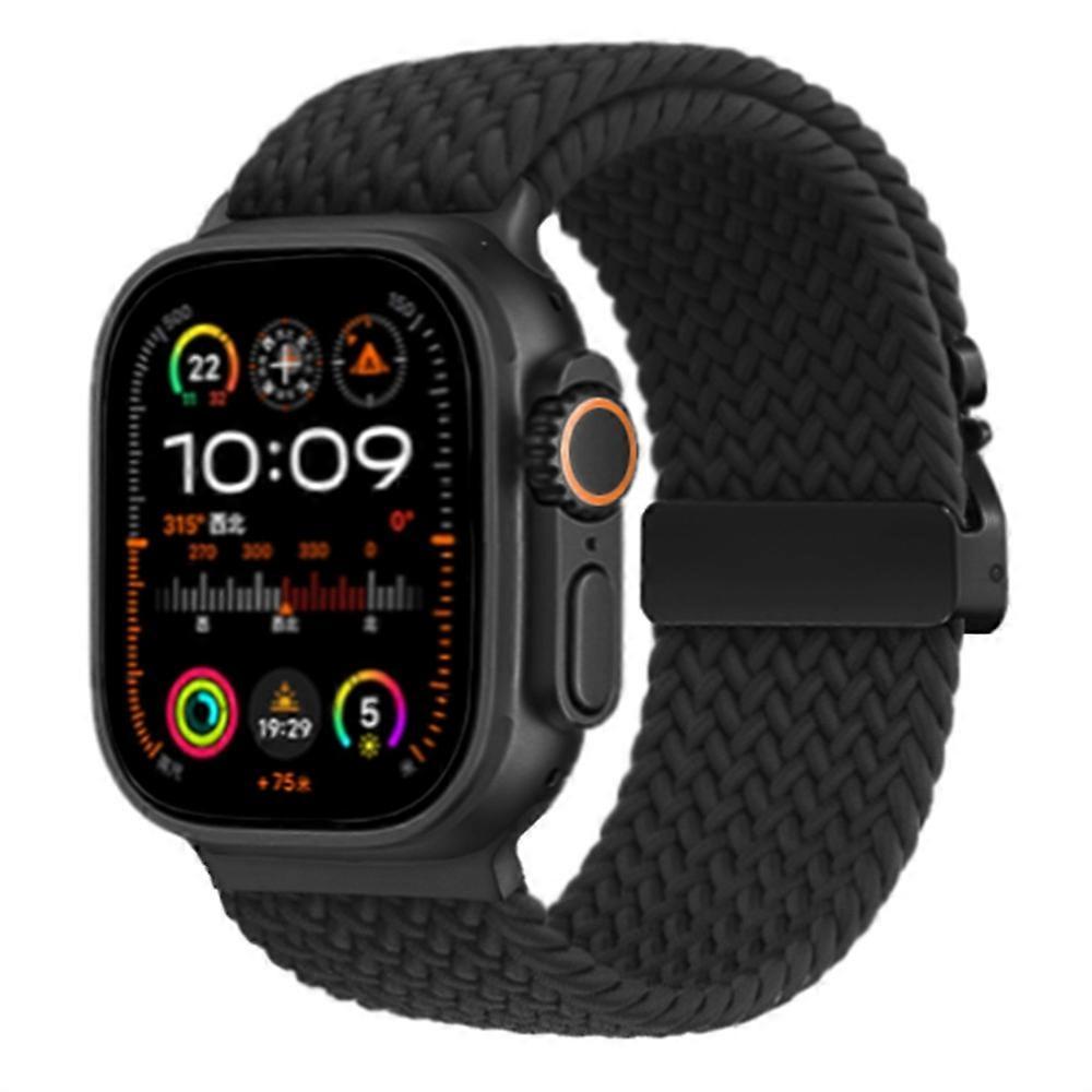 Braided Strap for Apple Watch Series 10 9 8 7 SE 6 5 4 3 2 1 42mm 41mm 40mm 38mm Watch Band 24mm Par