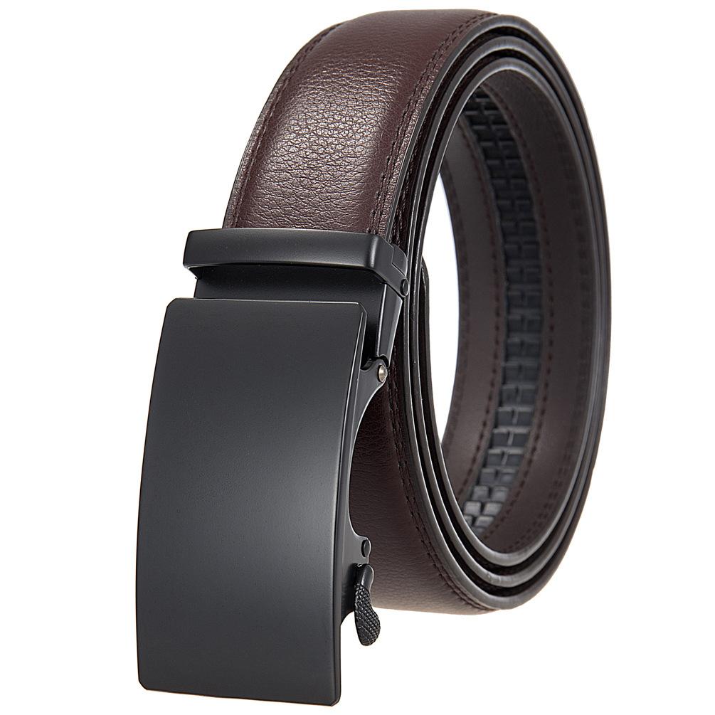 Berühmte Marke Gürtel Männlich Designer Automatikschließe Echtes Leder Herren Gürtel Luxus Gürtel für Männer 3,5cm Neu Schwarz Braun Übergröße