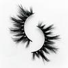 25MM False Eyelashes Dramatic Volume 3D Mink Lashes Long Thick Soft Reusable 1 Pair Faux Lashes Natural Look