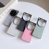 For OPPO Find X9 Ultra/X8 Ultra/X9s Pro/X9 Pro/X9 Case Luxury PU Slim Magnetic Wireless Charging Protective Back Cover Shell