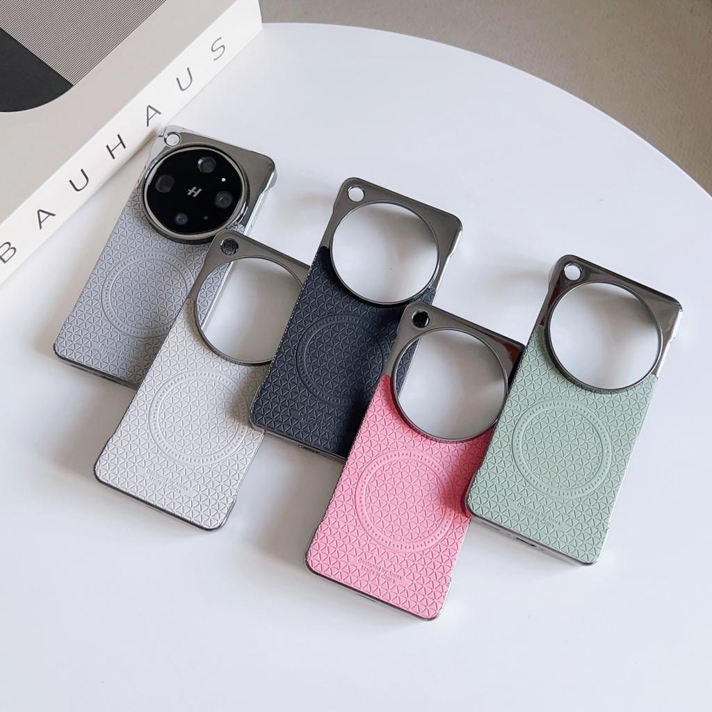 For OPPO Find X9 Ultra/X8 Ultra/X9s Pro/X9 Pro/X9 Case Luxury PU Slim Magnetic Wireless Charging Protective Back Cover Shell