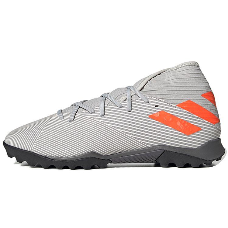Кроссовки Adidas Nemeziz 19.3 TF Серый Солнечно-Оранжевый Мужские Серый-Два Меловой-Белый EF8291 45⅓