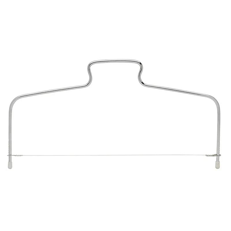 

1PC Подвійний Лінійний Слайсер для нарізання тортів Регульований дротяний нарізачок з нержавіючої сталі Тортовий Слайсер Роздільник для хліба Кухонні аксесуари Інструменти для випічки тортів