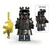 Delta Action Gold Rose Red Wolf Iron Mask Judge Weilon GTI Agent Military Block Figure Toy