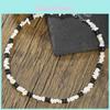 Bohemian Geometric Shell Necklace For Men And Women Handmade Beach Vacation Style