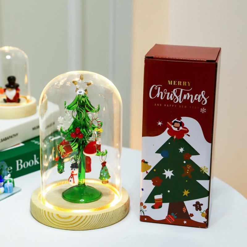 Χριστουγεννιάτικο Στολίδι Γυάλινης Κάμπας: Δημιουργική Χριστουγεννιάτικη Επιτραπέζια Διακόσμηση