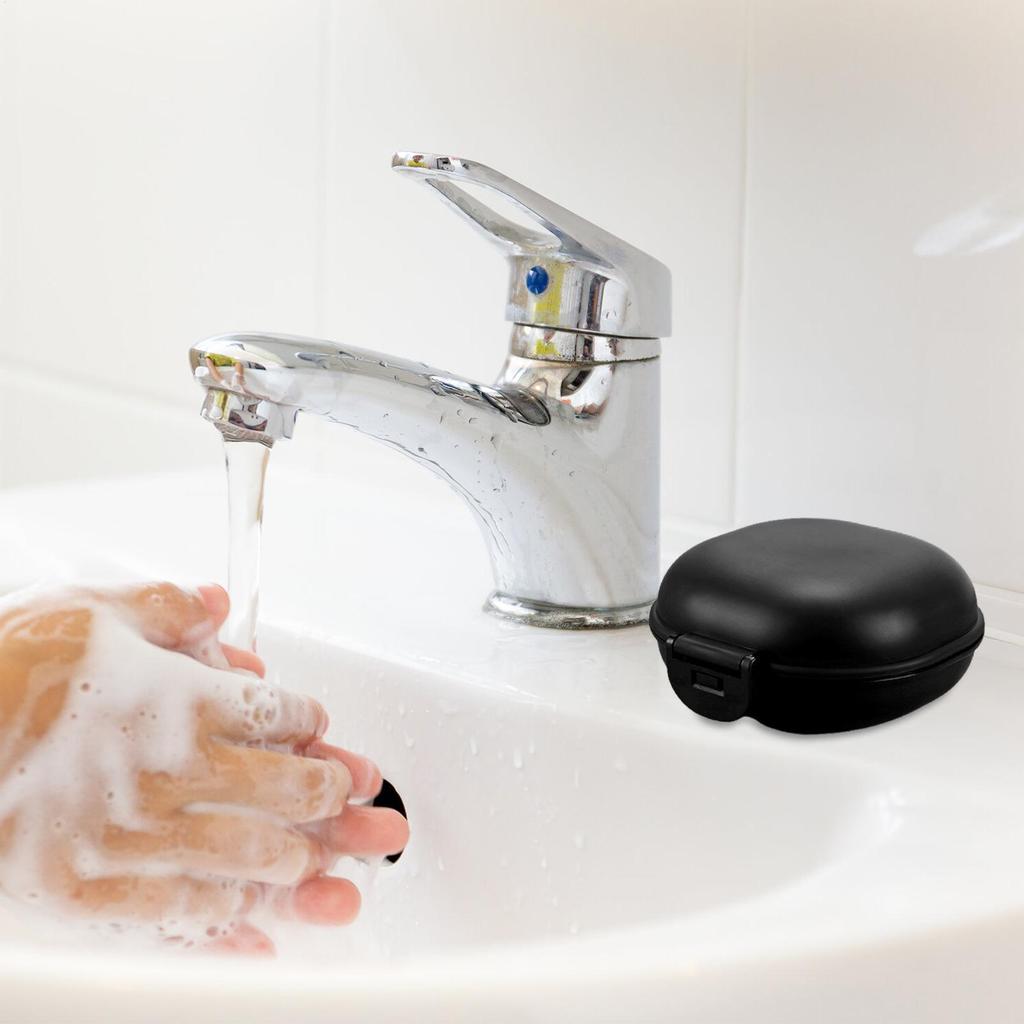 Shampoo Bar Holder Bathroom Shower Soap Box Portable Soap Tray Container With Lids Soap Dish Case for Shower Traveling