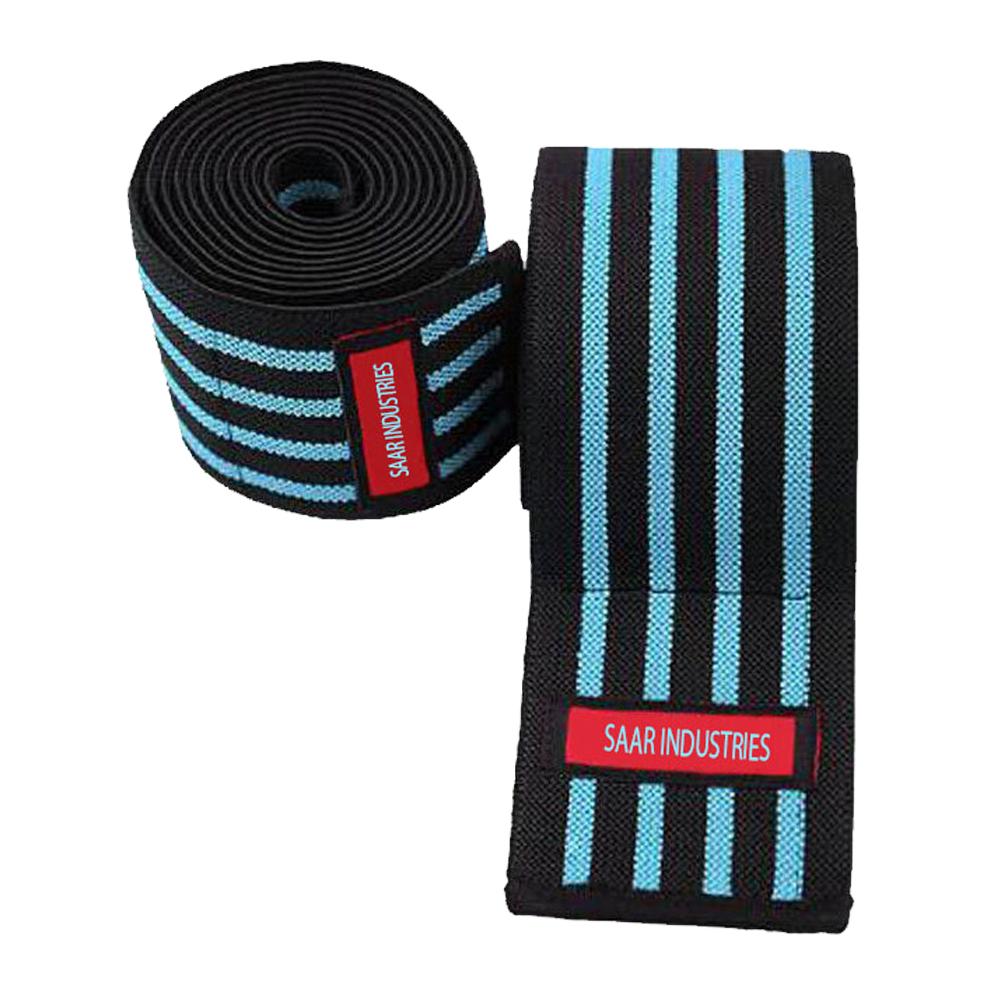 Premium Quality Gym Workout Weightlifting Fitness & Power Lifting Knee Wraps Hot Sale Latest Design Knee Support Knee